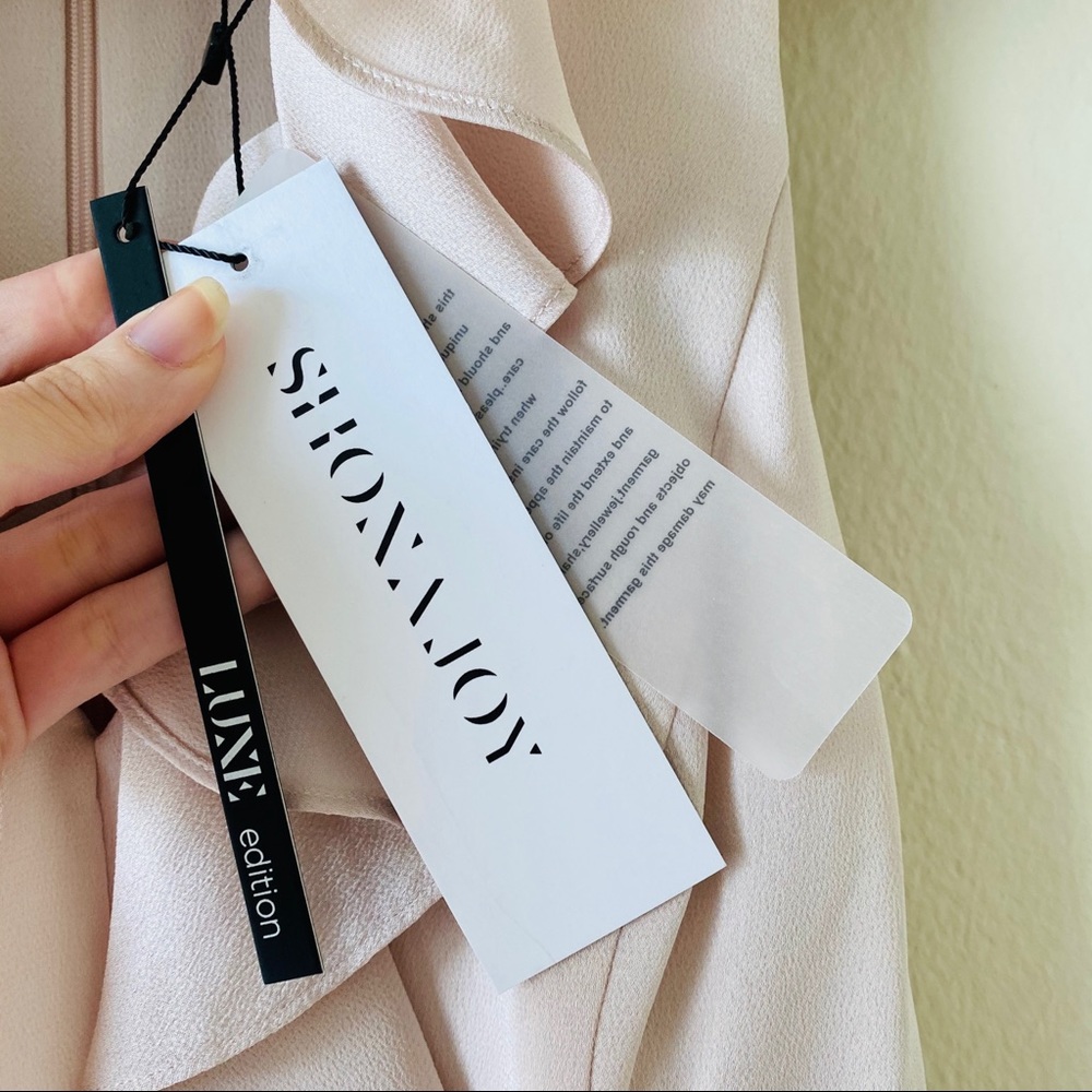Revolve Shona Joy Plunged Frill Dress - Picture 9 of 16